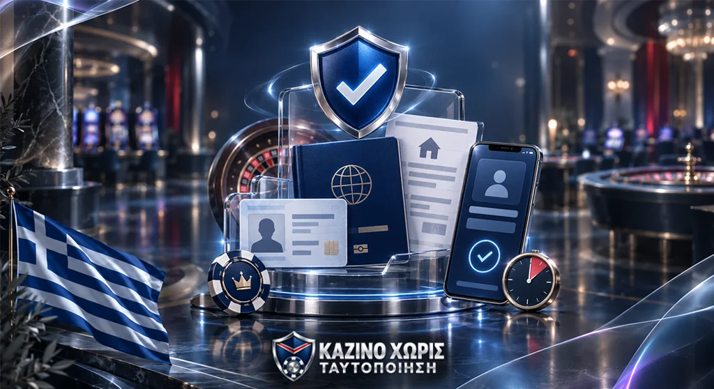 Επαλήθευση ταυτότητας με ταυτότητα, διαβατήριο, αποδεικτικό διεύθυνσης και ένδειξη χρόνου